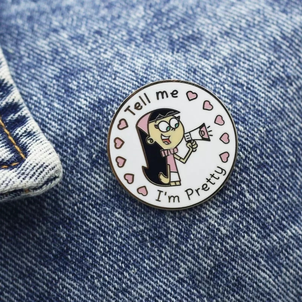 2/$20 New Fairy Oddparents Trixie Enamel Pin